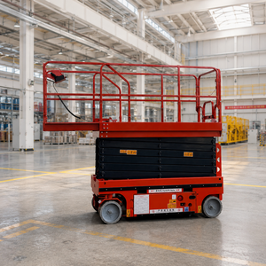 Plataforma Elevadora de Tijera Eléctrica de 6m, 8m, 10m, Equipo de Trabajo Aéreo Hidráulico Móvil, Listo para Enviar - Product Image 6