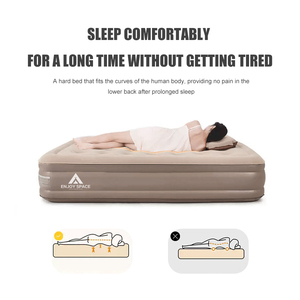 <span class=keywords><strong>Matelas</strong></span> <span class=keywords><strong>Gonflable</strong></span> Queen Size pour Camping, Lit <span class=keywords><strong>Gonflable</strong></span> 2 Places avec Pompe, Lit Pliable pour 2 Personnes - Product Image 4