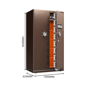 Coffre-fort intelligent sur mesure de 1,8 m, grande taille, en métal épaissi, avec télécommande Wi-Fi moderne pour la maison ou l'hôtel - Product Image 6