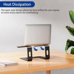 Ergonomic Detachable Aluminum Laptop <b>Stand</b> Comfortable Riser Holder Notebook <b>Stand</b> for <b>Tablet</b> PCs - Product Image 4