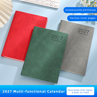 Libreta de agenda A5 al por mayor 2027, cuaderno de planificación, cuaderno de subplanificación, logotipo personalizado
