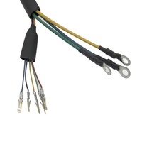 Câble moteur en acier noir résistant aux hautes températures pour trottinette et vélo électrique 350W/500W/1000W/1500W, contrôle à onde sinusoïdale CC sans balais, écran LCD