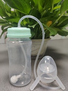 Biberons anti-fuite personnalisés OEM/ODM avec logo imprimé, calibre standard 300 ml, ensemble de biberons mains libres en PP pour bébé, vente en gros - Product Image 6