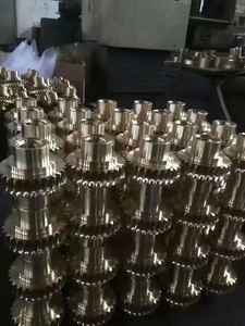 เฟืองตัวหนอนทองเหลือง CNC hobbing ขนาดใหญ่และเล็ก2020สินค้าใหม่กล่องเกียร์มาตรฐานเกียร์อะไหล่11ฟัน - Product Image 3