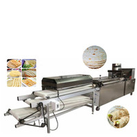 Support d'appel vidéo pain pita arabe Chapati Tortilla Tunnel boulangerie ou grec Machine à pain pita roti Maker Making Machine entièrement