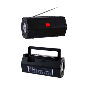 Mifa — haut-parleur bluetooth multifonction, haut-parleur avec recharge solaire, port usb, portable, pour l'extérieur, avec lampe torche LED, dents bleues - Product Image 6