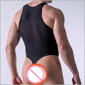 Biancheria <span class=keywords><strong>intima</strong></span> Gay all'ingrosso slip da <span class=keywords><strong>uomo</strong></span> pendono collo Bikini a forma di V Sexy tuta <span class=keywords><strong>intima</strong></span> di un pezzo - Product Image 4