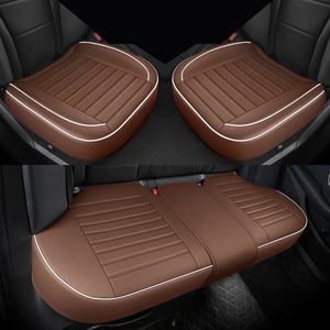 1 Housse de siège auto universelle en cuir PU, coussin de protection quatre saisons pour sièges avant et arrière, accessoires auto - Product Image 6