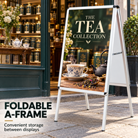Support d'affichage vertical pour affiches Clean Edge Design