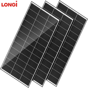 Panneau solaire Longi All Black 590-600W, cellules de 182 mm, haute efficacité, pour installation sur toiture commerciale - Product Image 5
