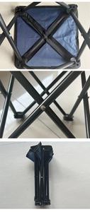 Silla Plegable Portátil de Acero Inoxidable Ultraligera de Diseño Moderno CW Mazar con Tela Oxford para Camping, Jardín y Barbacoa - Product Image 5