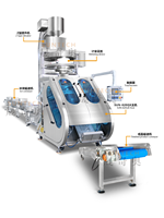 Machine automatique verticale de formage, remplissage et scellage de sacs pour glaçons de 1 kg, 2 kg, 5 kg – Chine
