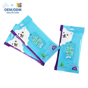 Lingettes humides non tissées OEM ODM pour animaux <span class=keywords><strong>de</strong></span> compagnie, efficaces pour le nettoyage <span class=keywords><strong>de</strong></span> la <span class=keywords><strong>bouche</strong></span> et des oreilles des chats et des chiens - Product Image 3