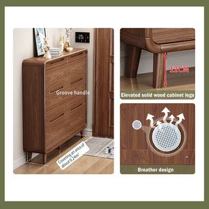 Gabinete <span class=keywords><strong>Zapatero</strong></span> Organizador <span class=keywords><strong>de</strong></span> Zapatos <span class=keywords><strong>de</strong></span> Madera MDF <span class=keywords><strong>de</strong></span> Lujo Personalizado Mueble Moderno para <span class=keywords><strong>Entrada</strong></span> Estrecho con Cubo Basculante - Product Image 3