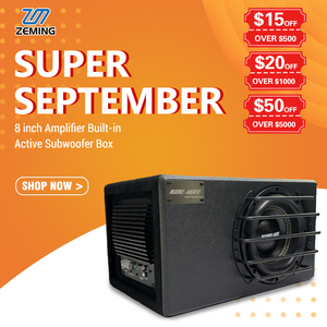 8 Inch Phong Cách Mới Siêu Bass Âm Thanh Xe Hơi Loa Siêu Trầm 12V Xe Loa Siêu Trầm Với Hộp Và Amp Xe Loa Siêu Trầm - Product Image 2