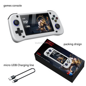 <span class=keywords><strong>Console</strong></span> <span class=keywords><strong>de</strong></span> jeux vidéo G28 Mini, écran HD IPS <span class=keywords><strong>de</strong></span> 4,3 pouces, système Linux portable rétro, lecteurs intégrés, cadeau pour enfants - Product Image 5