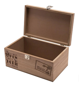 Tùy Chỉnh Bằng Gỗ Hộp Quà Tặng Hộp Lưu Trữ Bằng Gỗ Hộp Quà Tặng Các Giáng Sinh Đêm Trước Đồ Trang Sức Bằng Gỗ Lưu Niệm Hộp Với Khóa - Product Image 4