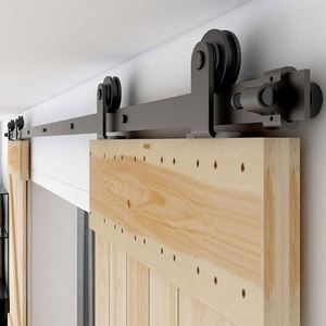 WEKIS Herrajes de Latón para Puertas Corredizas de 10 Pies/12 Pies (305 cm) para Puertas de Madera, Dormitorio, Cocina y Sala de Estar - Product Image 4