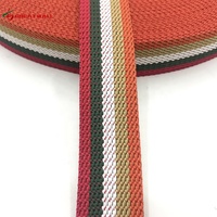 Rouleau de ruban adhésif pour chaussures, épaisseur de 2.1 Mm, sangle Durable pour vêtements Jacquard, coton Polyester lourd, Logo personnalisé, sac en Fiber
