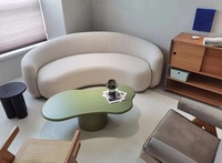 Table basse de luxe pour le jardin Table basse moderne en forme de nuage