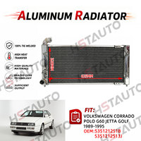 Radiateur entièrement en aluminium pour Volkswagen Corrado Golf II G60 VR6 1989-1995, 535121253E, haute qualité, livraison directe d'usine