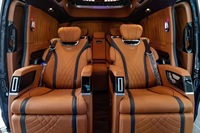 Accessoires intérieurs de voiture, siège électrique en cuir de luxe Aero pour Mercedes Benz V-Class Vito Van First Class VIP, imperméable