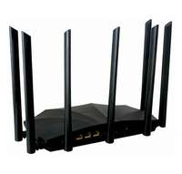 Routeur WiFi Gigabit double bande Xinsuhang Tenda AC23 AC2100 4x4 MU-MIMO avec antenne 6dBi pour réseau sans fil domestique, bureau et FTTH