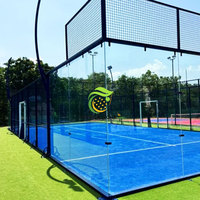 Terrain de padel panoramique en plein air, très demandé, à vendre – Achetez votre terrain de padel