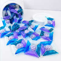 Capsules de lessive liquide jetables 5-en-1 à haute teneur en actifs naturels, parfum longue durée, lavables en machine