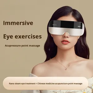 Masajeador <span class=keywords><strong>de</strong></span> Ojos Edición Avanzada, Estimulación Precisa <span class=keywords><strong>de</strong></span> Puntos <span class=keywords><strong>de</strong></span> Acupuntura, Paquete <span class=keywords><strong>de</strong></span> <span class=keywords><strong>Calor</strong></span> con Sensor <span class=keywords><strong>de</strong></span> Temperatura, Música Bluetooth para Aliviar la Fatiga Visual - Product Image 2