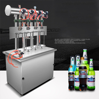 Bouteille PET Co2 Gaz Gazeux Étincelant Eau Jus Boisson Boisson Bière Boisson Gazeuse Remplisseuse