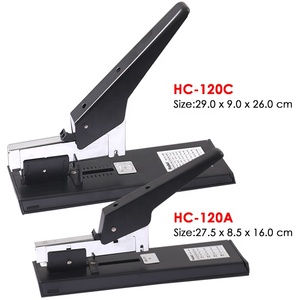 Engrapadora Foska de Media Tira, Estructura Metálica Negra, Sin Atascos, Gran Capacidad, Resistente, para Escritorio, con Capacidad para 100 a 240 Hojas - Product Image 2