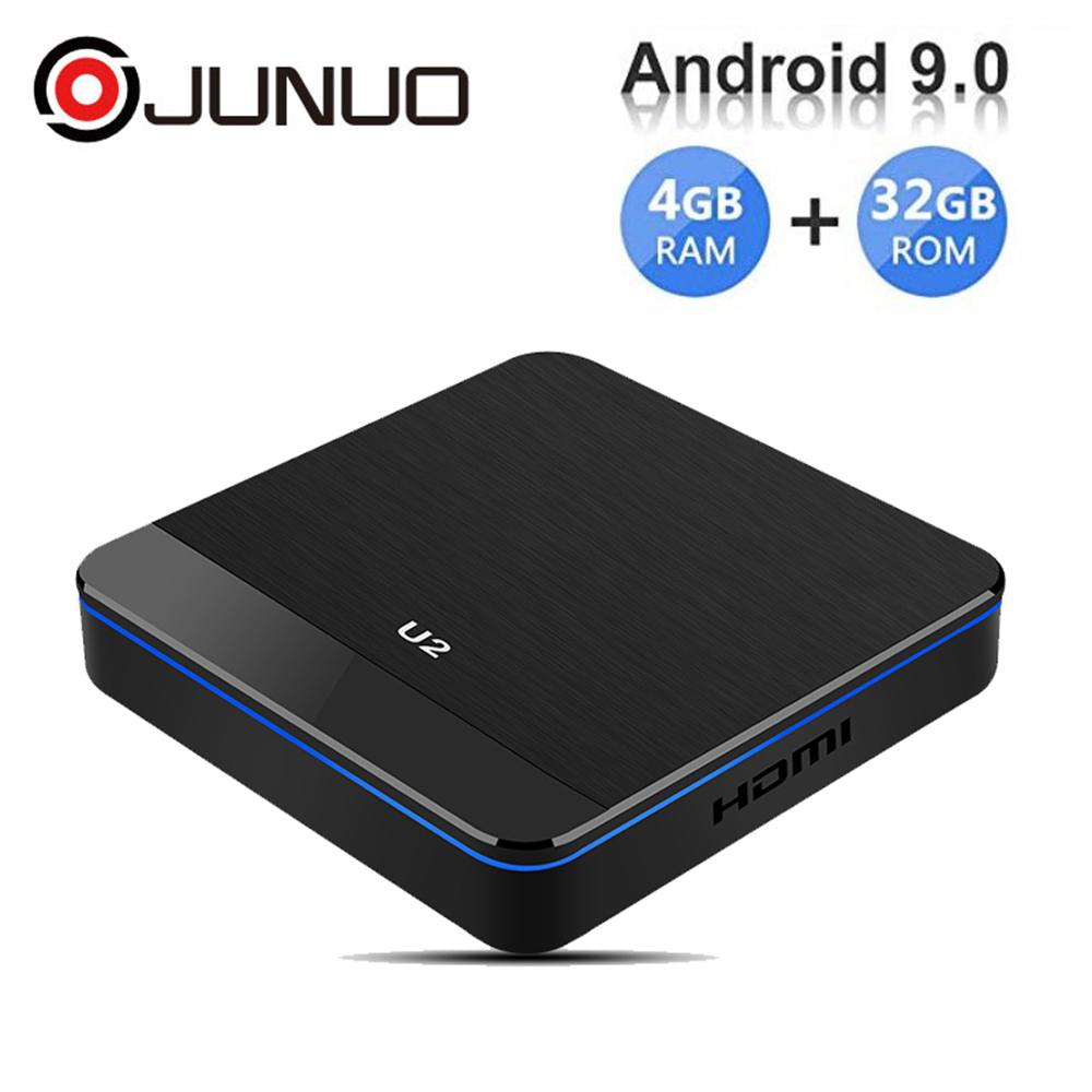 Nuevo Amlogic S905X3 Android 9,0 TV Box 4GB RAM 64GB ROM Quad Core 2,4G y 5G wifi Dual