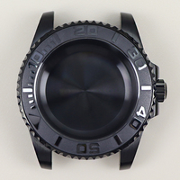 Boîtier de montre de plongée en acier inoxydable 40MM pour mouvements NH35 NH34 NH36 NH38 Miyota8205 ETA2824, verre saphir, 20ATM