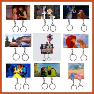 <span class=keywords><strong>Porte</strong></span>-clés mural pour couple, décoration d'intérieur, support de rangement pour clés de sac à dos, pendentif clé dessin animé Kawaii, cadeau pour les amoureux - Product Image 6