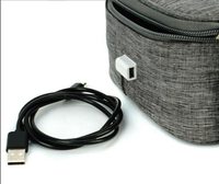 Eco Bento Kleine wasserdichte Studenten Oxford Logo isolierter Kühler Tote Picknick Schule Lunchbox Tasche für Kinder