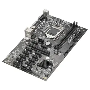 Penjualan terlaris B250B Mother Board V1.0 12P 1X mendukung 12 kartu grafis Lga1151 DDR4 Motherboard