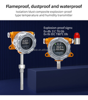 Ex Tb Iiic T80 ° Transmetteur de température et d'humidité anti-explosion C Db pour gaz et poussière, avec protection IP66 et sortie 4-20mA