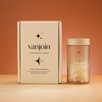 Flacon vide en verre pour pilules, marque privée, boîte cadeau personnalisée en forme d'avion, ensemble de suppléments de santé, emballage en verre pour vitamines