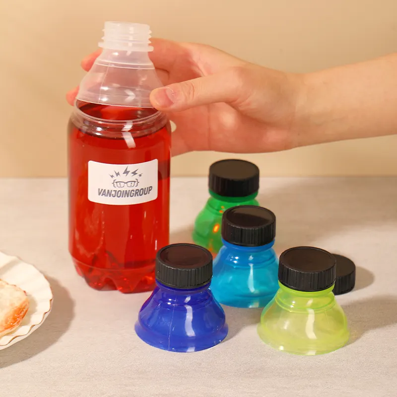 Özel renk fabrika toptan kullanımlık faydalı Flip şişe üst kapak koruyucu Soda Can kapaklar kap kapakları