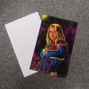 Affiche 3D lenticulaire personnalisée <span class=keywords><strong>de</strong></span> haute qualité impression d'affiche 3D d'anime <span class=keywords><strong>de</strong></span> <span class=keywords><strong>super</strong></span> héros pour la décoration à la maison - Product Image 2