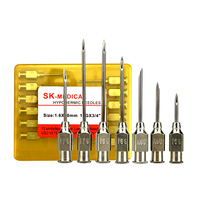Aiguilles de vaccination vétérinaires en acier inoxydable Outila pour volailles et bétail, tailles 21g-30g, garantie 1 an
