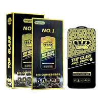 Protection d'écran en verre trempé HD anti-statique ESD Big 3D Courbé 9H Grade AAA 0,4 mm pour téléphone portable 17 Pro Max
