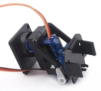 SG90 deux degrés de liberté servo cardan support en plastique MG bras robotique à double axe modèle aérien surveillance robot intelligent
