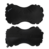 Oreiller gonflable en TPU imperméable, ergonomique, léger, pliable, pour le camping, les voyages, la randonnée et les vols