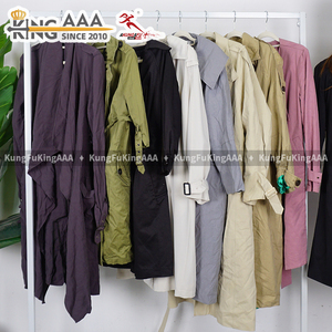 Cappotto Lungo <span class=keywords><strong>da</strong></span> Donna Vintage con Fodera Staccabile, Giacca Invernale Retrò in Poliestere, Abbigliamento Usato - Product Image 3