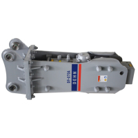 Marteau hydraulique Furukawa de haute qualité CE, marteau brise-roche pour excavatrice, brise-roche hydraulique Dehn pour excavatrice