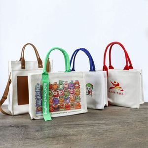 Reusable Duty Bags Heavy for Daily Use Shopping and Eco-Friendly Cotton <b>Canvas</b> Tote Bag - Product Image 2