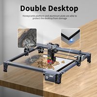 Nouvelle table de travail en nid d'abeille 320x320mm, haute rigidité, conviviale, pour découpeuse et graveuse laser en acier, plaque 12 3D