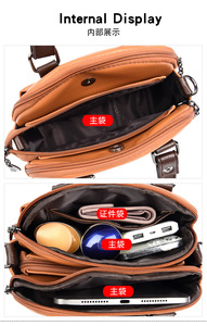 Luxury Designer Bag Handbags Women Brands New High Quality Soft PU Leather Crossbody Shoulder Bags for Women - Product Image 6